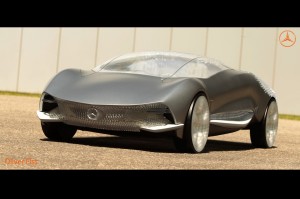 Futuristic Mercedes-Benz Sports Car Concept Design by Oliver Elst