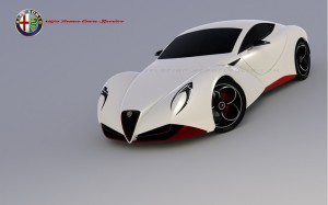 Alfa Romeo 6C Cuore Sportivo Design Concept