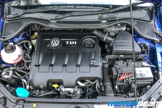 Volkswagen Vento car engine