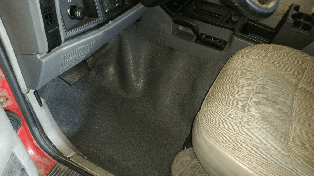 jeep's vinyl flooring 