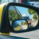 Blind spot mirror placement