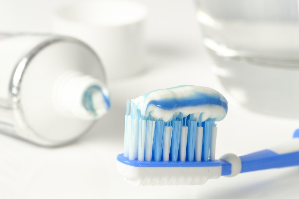 toothpaste, toothbrush, brush teeth