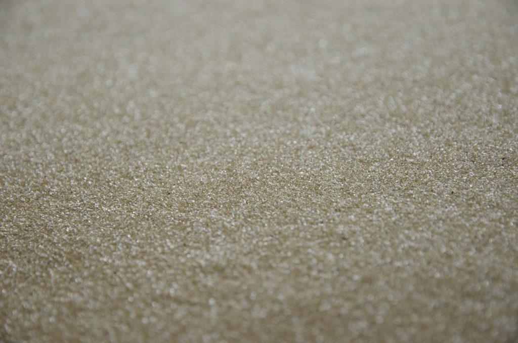 close up view of sandpaper