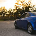 blue coupe RSX