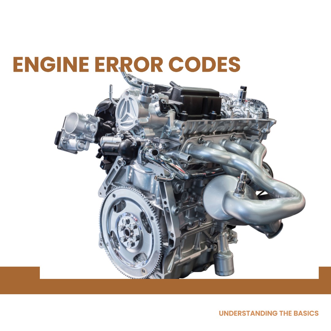 Engine error codes on exposed engine