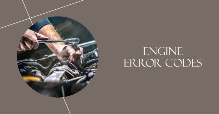 Engine Error Code P1304 showing on engine