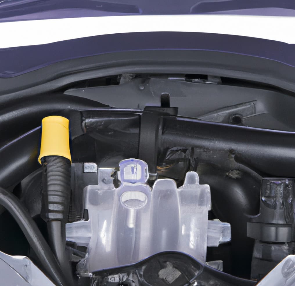 top view of an engine