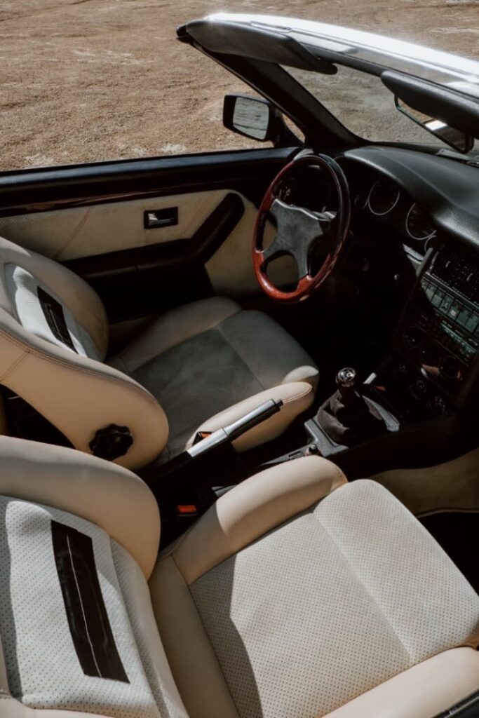 tan interior that could be swapped out