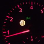 check engine light advising of error code in car