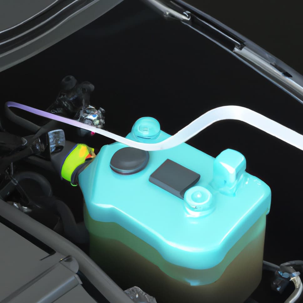 fuel pump near a car