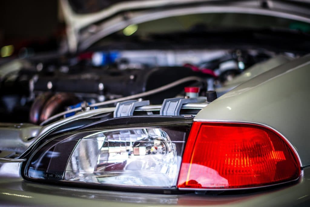 access to a civic engine bay