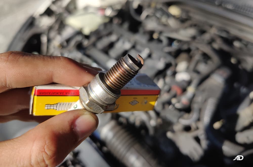 plugs replaced due to wear and tear