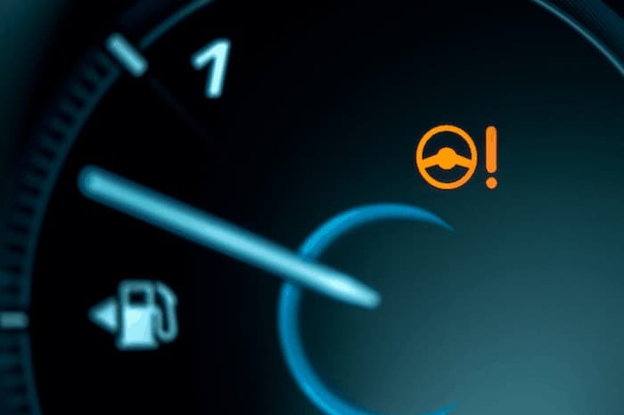 Power Steering Warning Light is On
