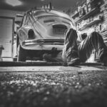 fixing an older vw beetle