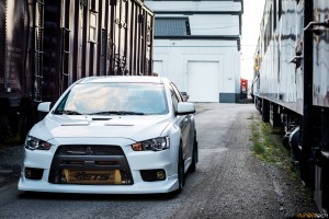 2014 Mitsubishi EVO Snow White 318WHP