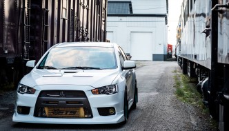 2014 Mitsubishi EVO Snow White 318WHP