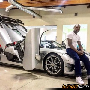 Floyd MayWeather With His $3,088,000 Koenigsegg CCXR Trevita