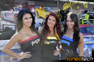 Hot Models At The 2012 SEMA Show