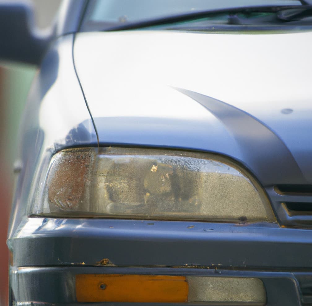 headlights that have uv damage